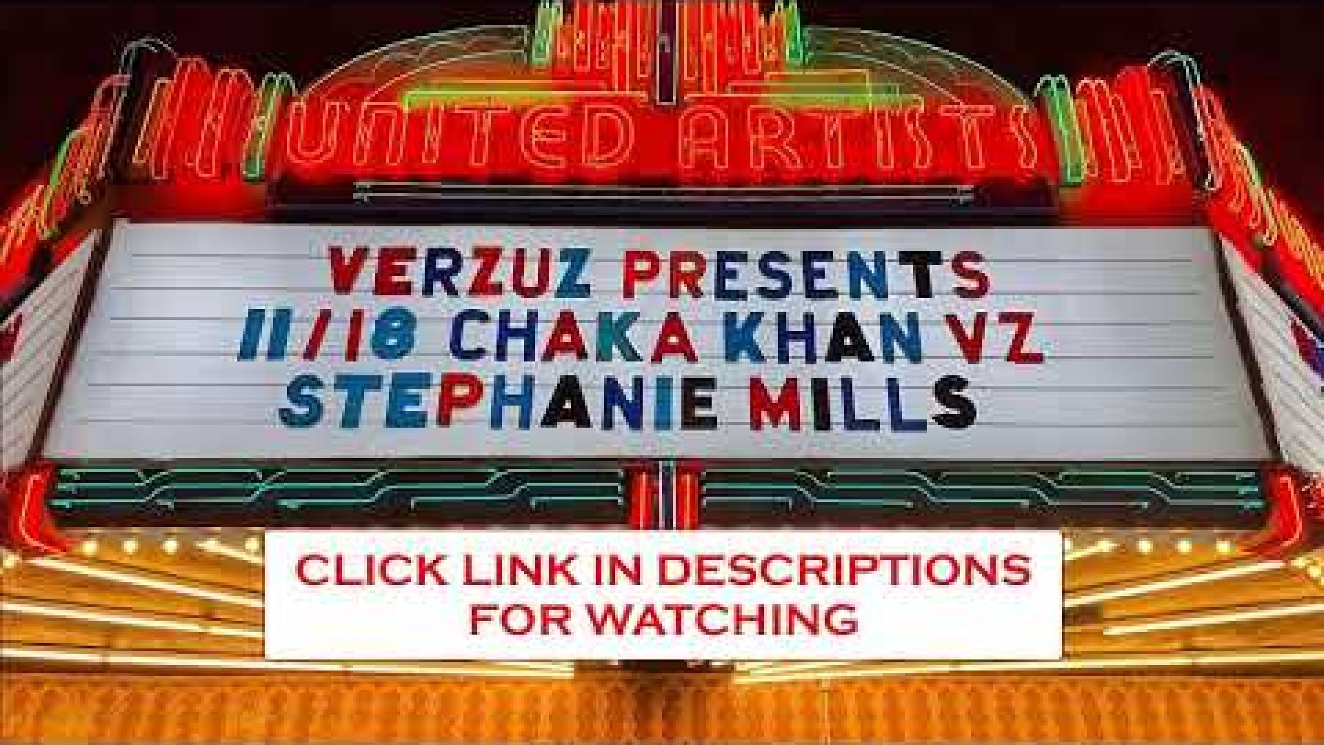 VERZUZ Presents: Chaka Khan vs Stephanie Mills