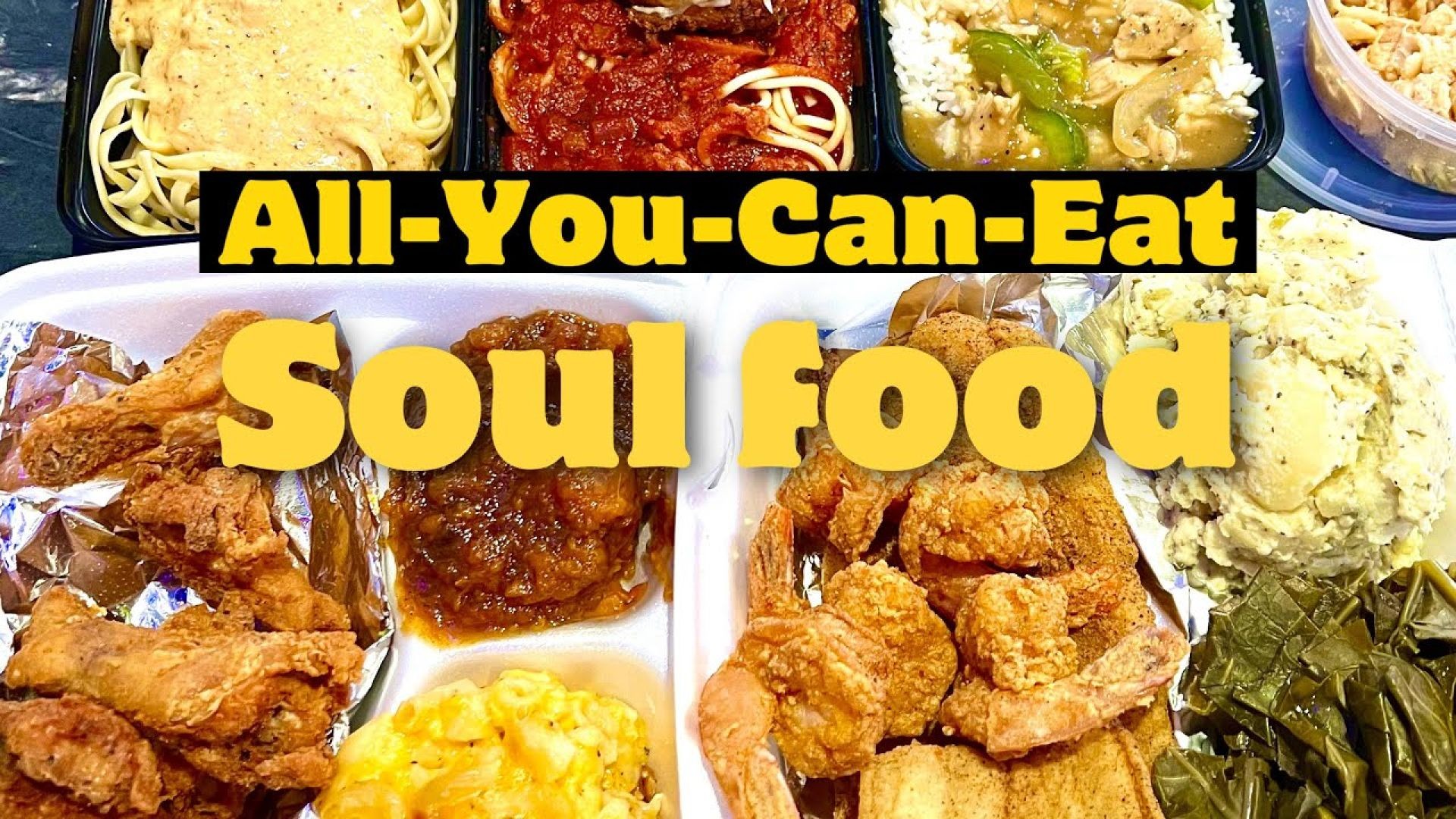 $25 All-You-Can-Eat Soul Food restaurant!! Lavish's new location in the City of Chester!