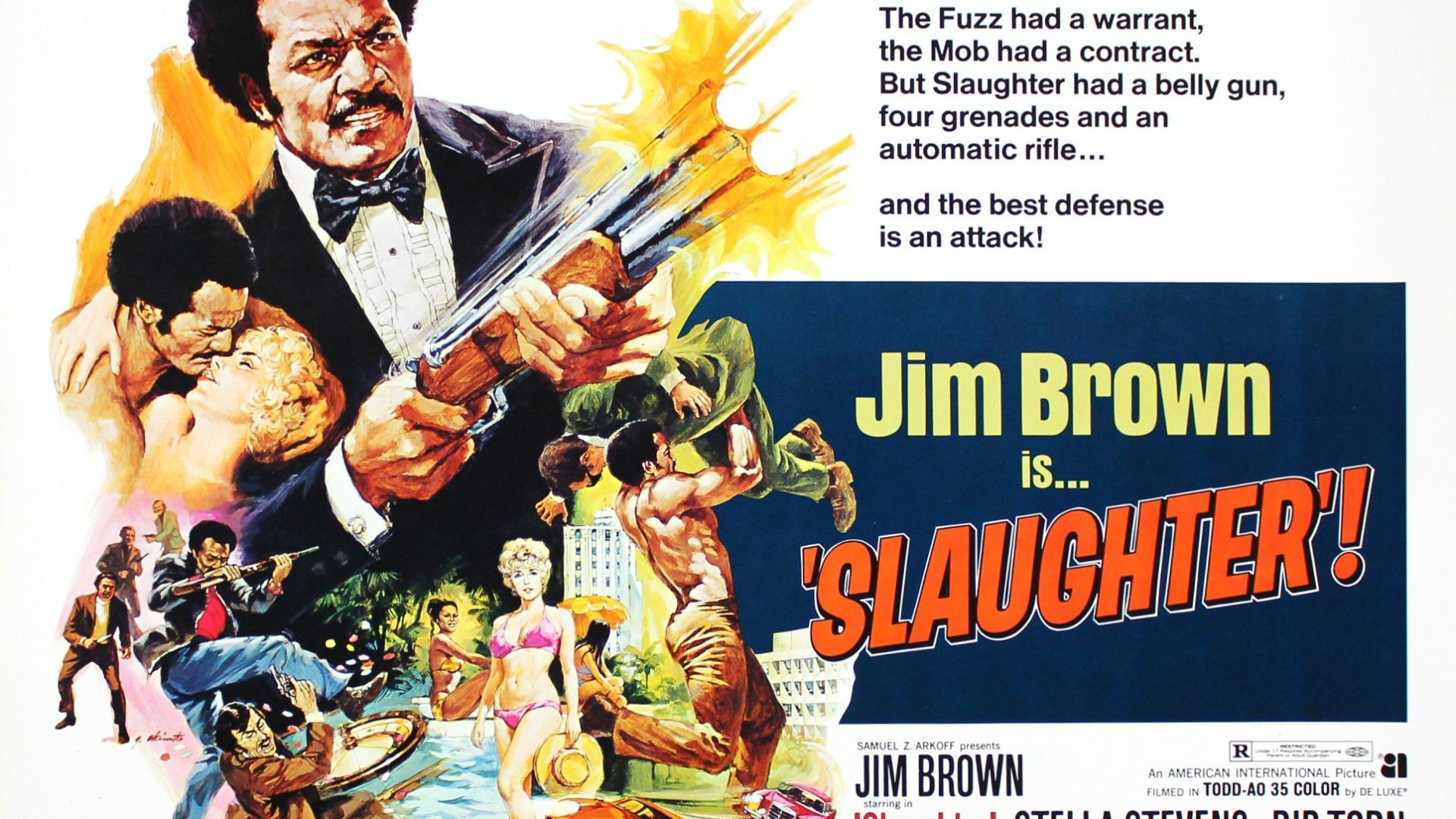 Jim Brown is Slaughter (1972)